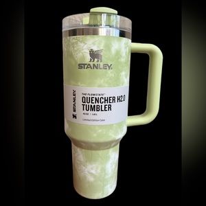 NEW Stanley Cup Tumbler Quencher 40 oz Stainless Steel Tie Dye Citron HTF